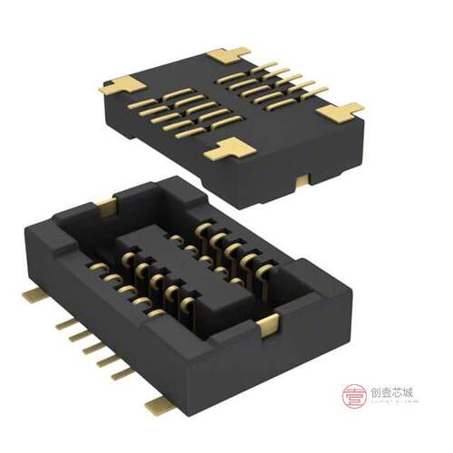 原装正品AXT510124全新CONN SOCKET 10POS SMD GOLD