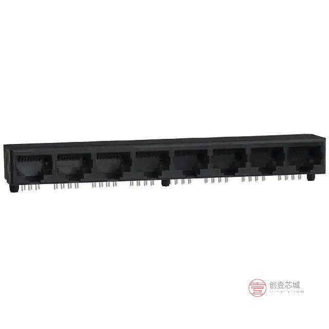 原装5557566-1全新CONN MOD JACK 8P8C R/A UNSHLD正品