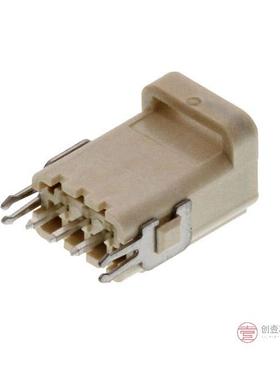 原装1-2834237-1全新3P REC, IP67 VERTICAL T/H C