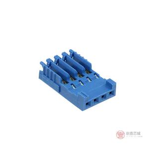PLUG 4POS TIN正品 281783 26AWG 4全新CONN 原装 IDC