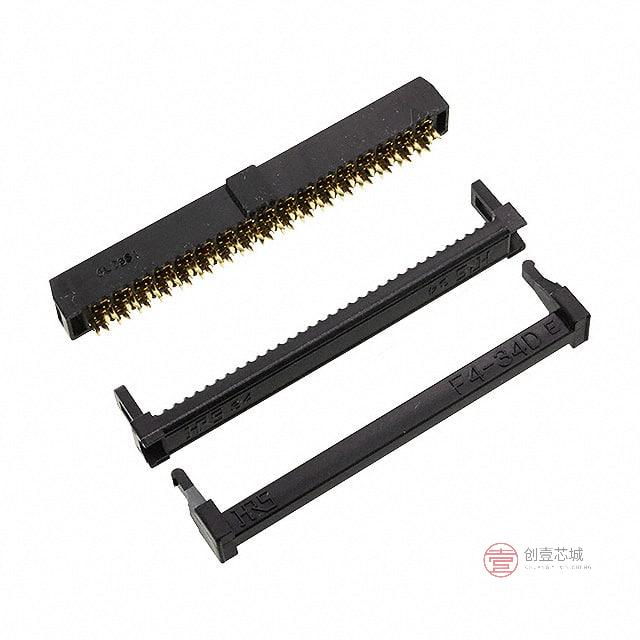 原装HIF4-34D-3.18R全新CONN RCPT 34POS IDC 24AW