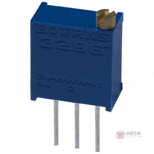 原装3296W-1-103LF全新TRIMMER 10K OHM 0.5W PC P