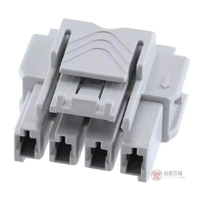 原装5-1971773-4全新CONN PLUG HOUSING 4POS 6MM正品