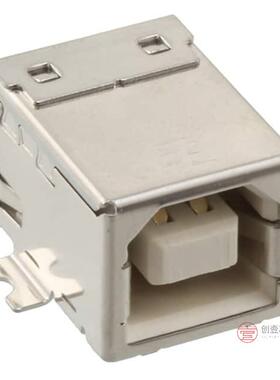 原装1734346-4全新CONN RCPT USB2.0 TYPEB 4P SMD RA正品