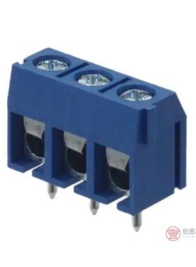 原装1776244-3全新TERM BLK 3POS SIDE ENTRY 5MM PCB正品