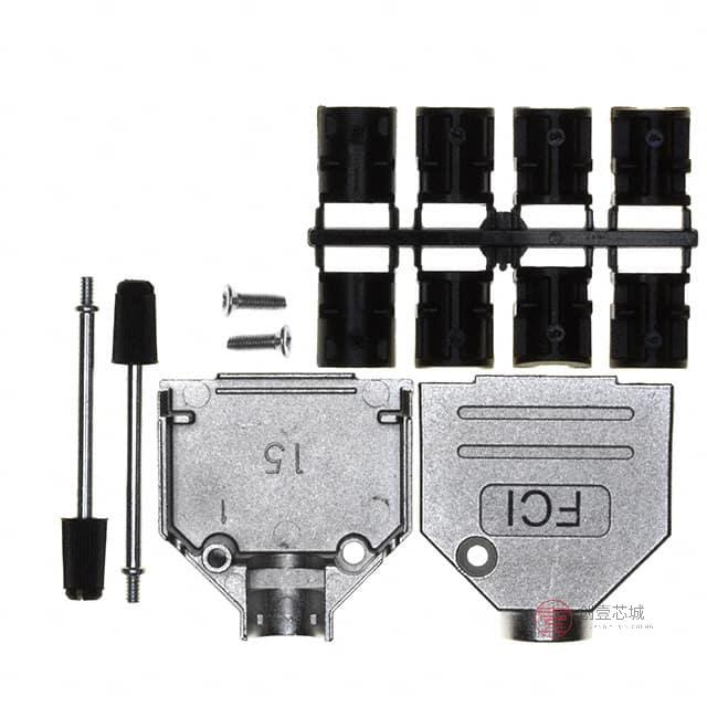 原装8655MH1501BLF全新CONN BACKSHELL 15POS 180D