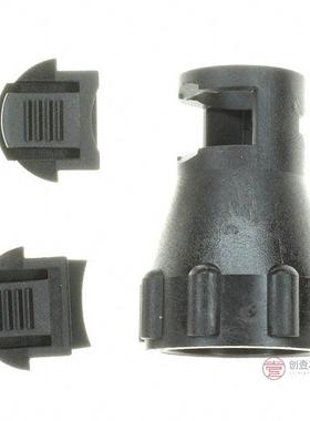 原装1445730-1全新CONN BACKSHELL W/CLAMP SZ8 BLACK正品