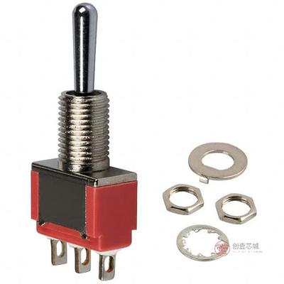 原装3-1825137-8全新SWITCH TOGGLE SPDT 0.4VA 20V正品