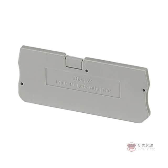 原装3208375全新CONN TERM BLK END PLATE GRAY正品