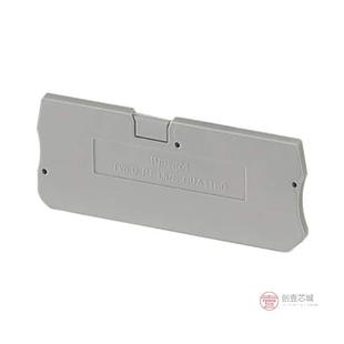 BLK TERM END PLATE 原装 GRAY正品 3208375全新CONN