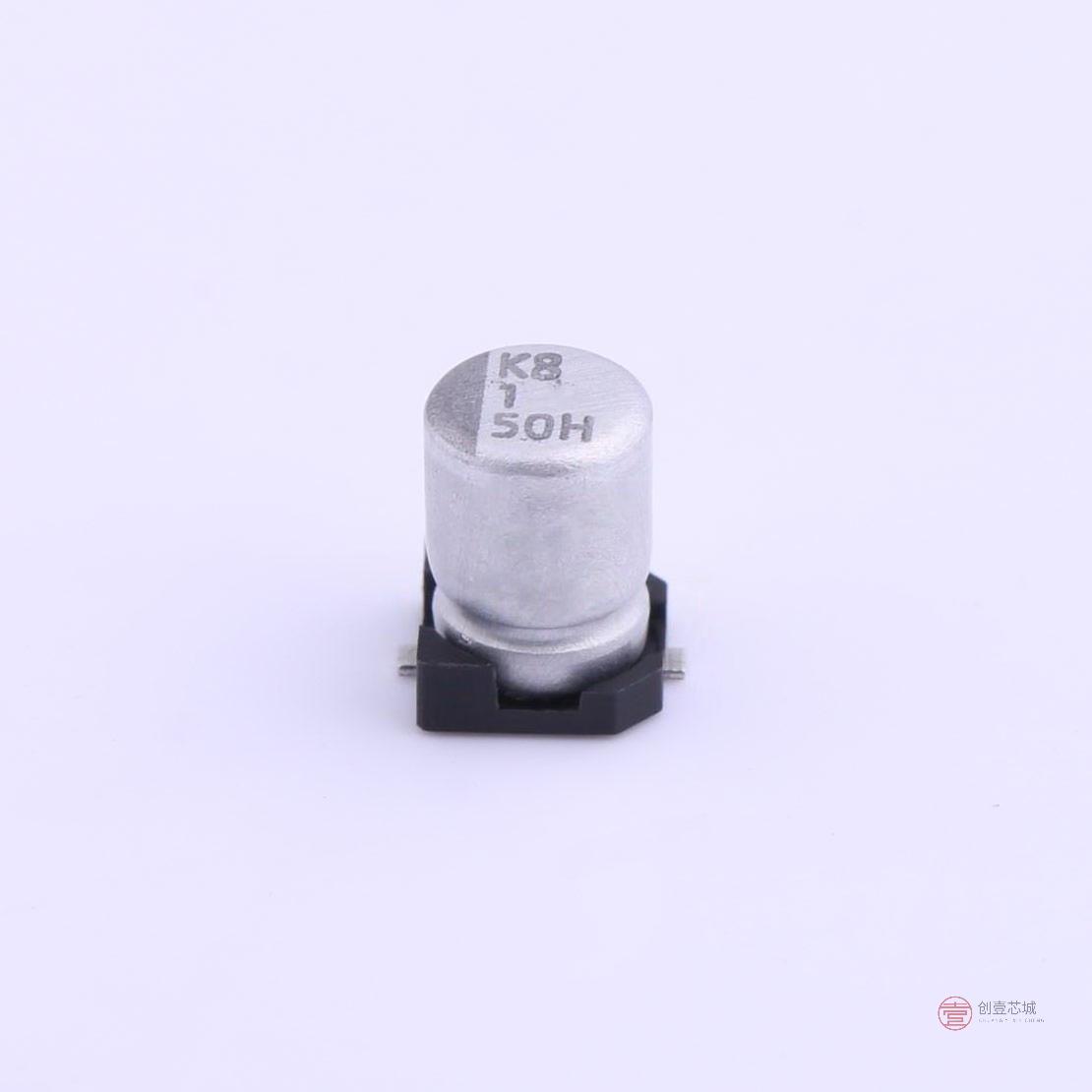 原装VZH010M1HTR-0406全新贴片铝电解电容 20% 50V