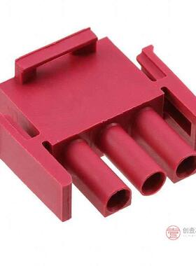 原装1-350766-2全新CONN U-MNL PLUG 3POS 94V-0 RED正品