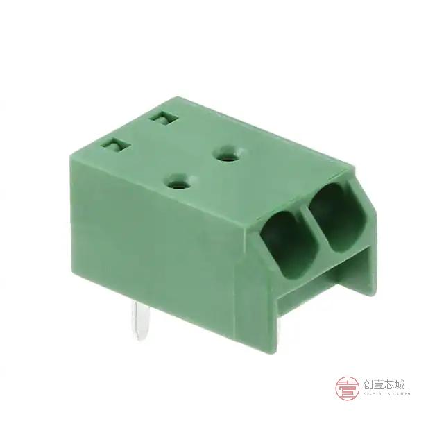 原装1-2834019-2全新TERM BLK 2POS SIDE ENT 3.5M