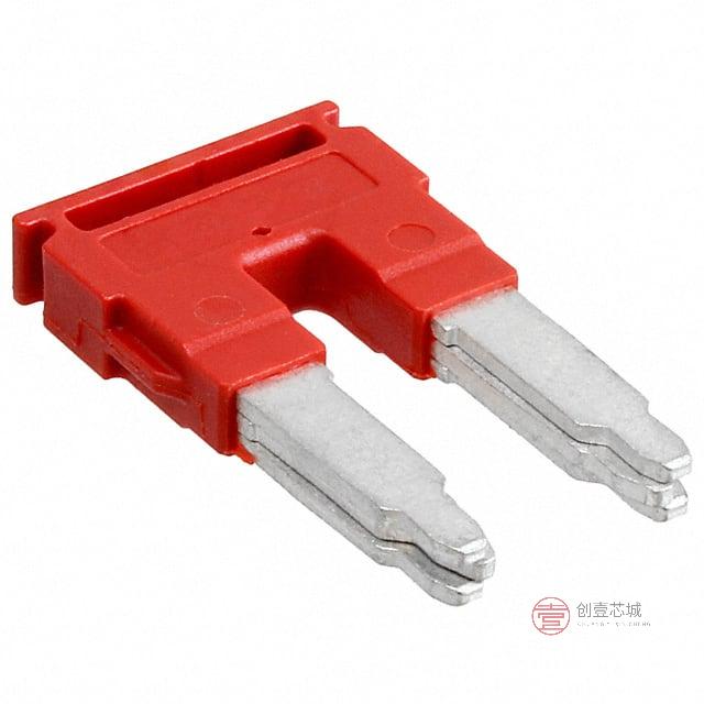 原装3005950全新JUMPER TERM BLK 2POS FLAT PIN正品