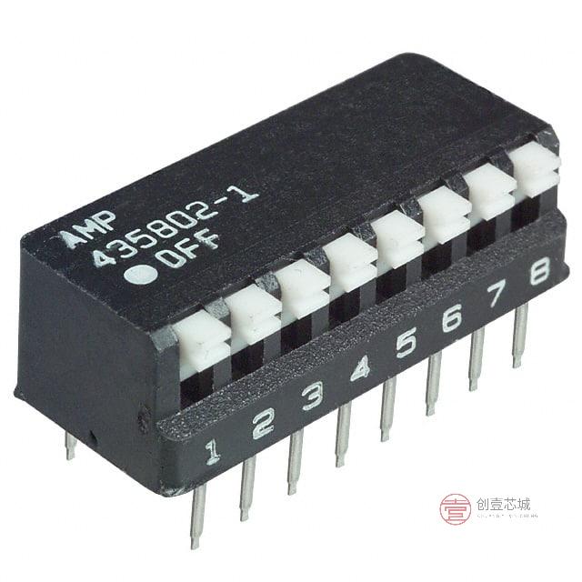 原装5435802-1全新SWITCH PIANO DIP SPST 25MA 24V正品