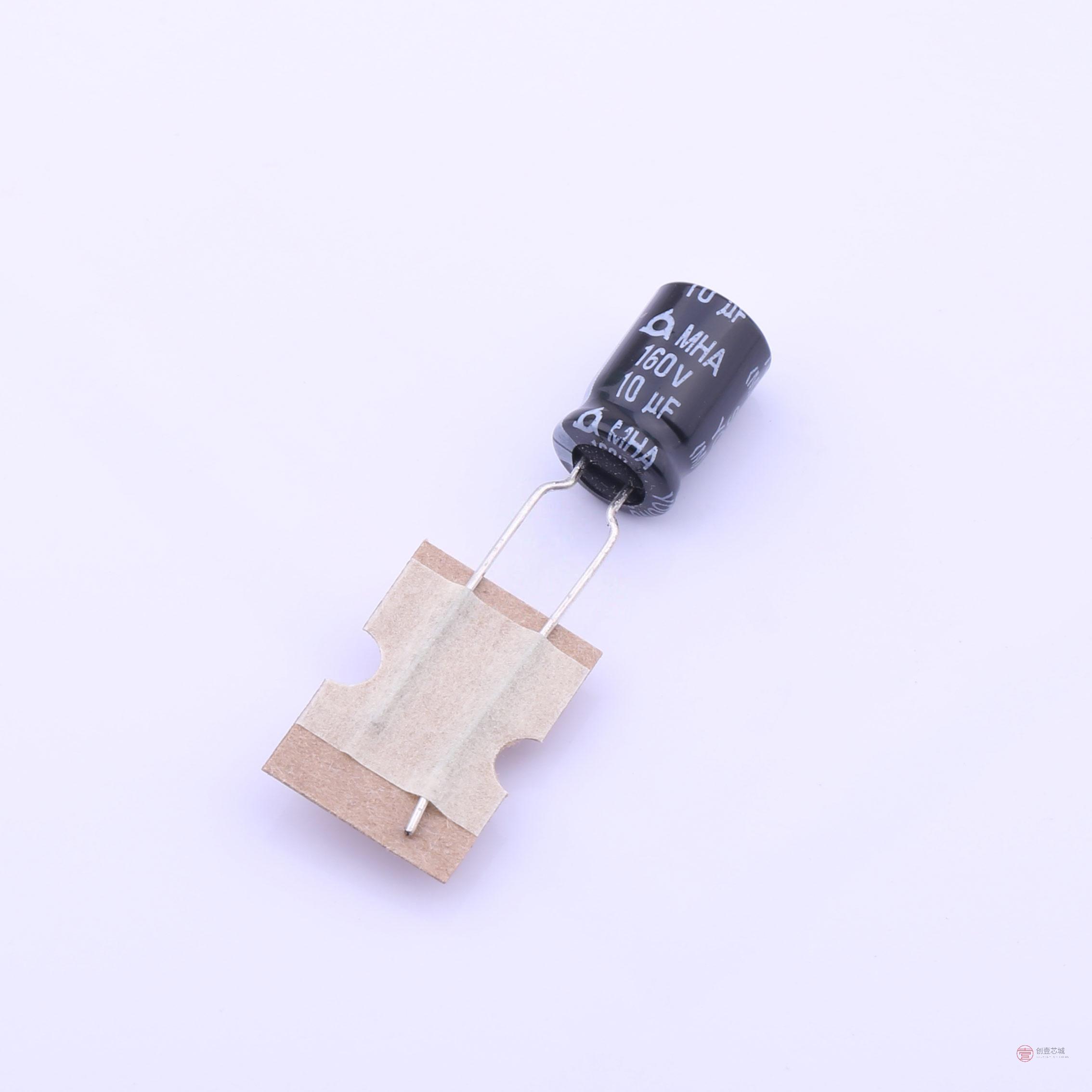 原装MHA160VB10M8*11.5_5.0TP全新10uF 20% 160V正品