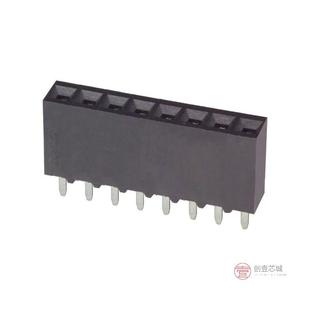 0.1 534237 6全新CONN 原装 GOLD 8POS RCPT PCB正品