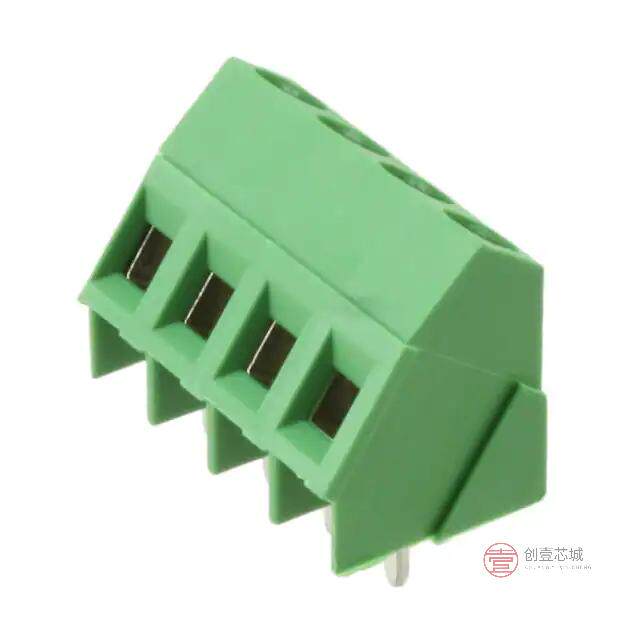 原装796690-4全新TERM B 4POS 35DEG 5MM PCB正品