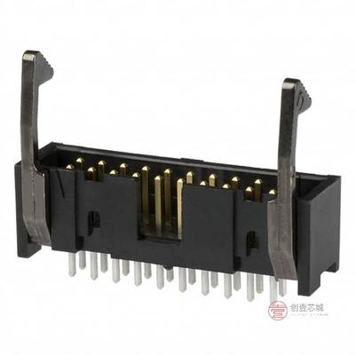 原装1761606-7全新CONN HEADER VERT 20POS 2.54MM正品