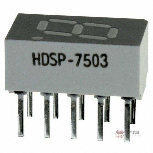 原装HDSP-7503全新DISPLAY 7-SEG 0.3  SGL RED 10DIP正品