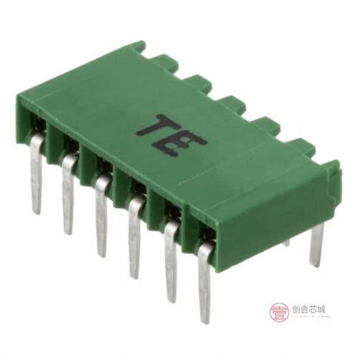 原装正品216602-6全新CONN RCPT 6POS 0.1 GOLD PCB R/A