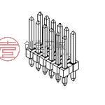 原装70287-1001全新集管和线壳 C-GRID .100  2X03