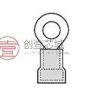 原装正品19071-0303全新端子 RING TONGUE TERM 1/0A