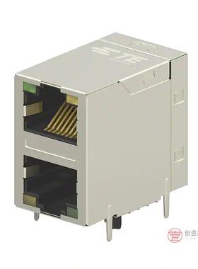 原装2301997-7全新CONN JACK 2PORT 1000 BASE-T PCB正品