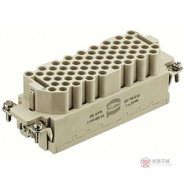 原装09320643101全新INSERT FEMALE 64POS+1GND CRIMP正品
