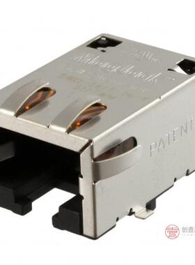 原装S811-1X1T-06-F全新CONN JACK 1PORT 100 BASE