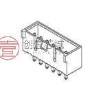 原装35312-0660全新集管和线壳 2.5 PITCH W/B CON