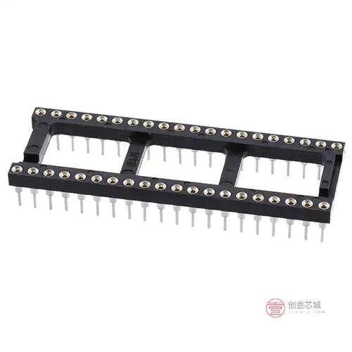 原装正品5-1571552-2全新CONN IC DIP SOCKET 40POS GOLD