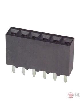 原装5-534237-4全新CONN RCPT 6POS 0.1 GOLD PCB正品