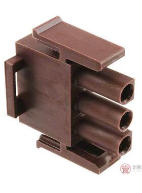 原装1-480700-1全新CONN PLUG 3POS UNIV-M-N-L BROWN正品