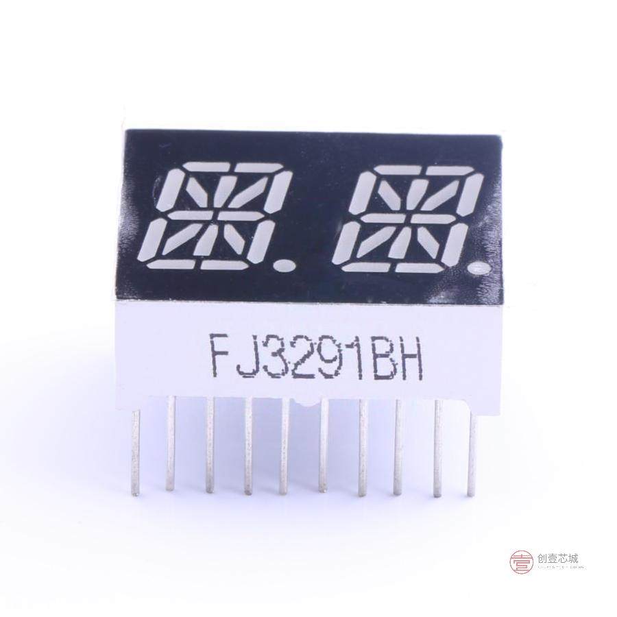 原装FJ3291BH全新两位0.39英寸红光 共阳 米字数码管正品