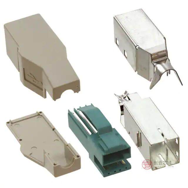 原装74233-100LF全新CONN PLUG USB2.0 A/PWR COMB