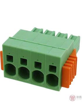 原装1718504全新TERM B PLUG 4POS STR 7.62MM正品