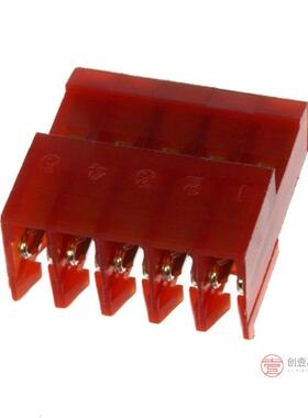 原装3-641237-5全新CONN RCPT 5POS IDC 22AWG GOLD正品