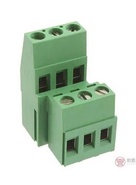 原装282909-3全新TERM BLK 3P SIDE ENT 5.08MM PCB正品