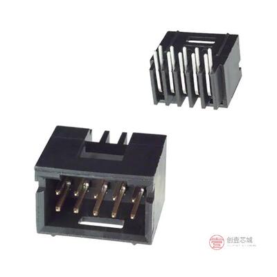 原装5-103166-3全新CONN HEADER R/A 10POS 2.54MM正品