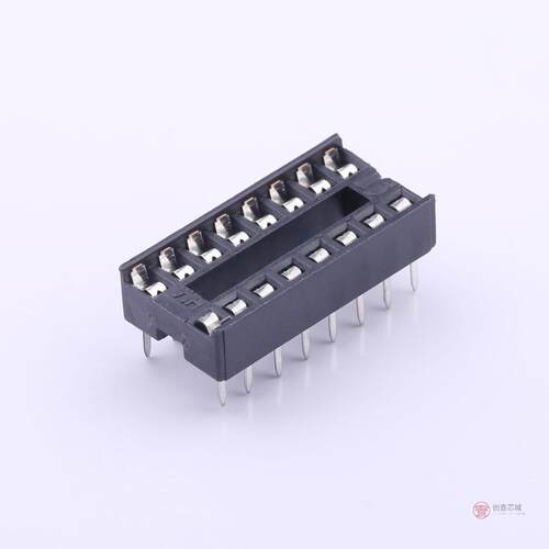 原装正品IC-16P窄全新IC插座 间距2.54mm 16Pin