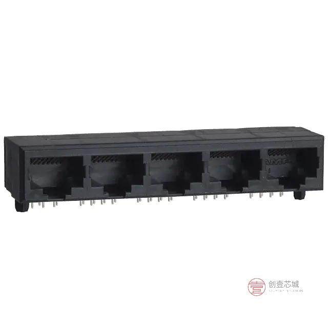 原装5557563-1全新CONN MOD JACK 8P8C R/A UNSHLD正品