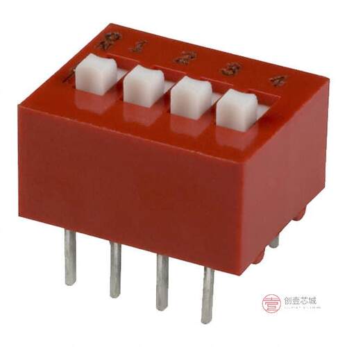 原装正品78B04T全新SWITCH SLIDE DIP SPST 150MA 30V