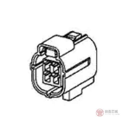 原装正品174257-1全新CONN PLUG HOUSING 4POS GRAY