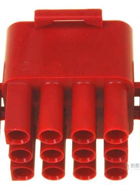 原装1-480708-2全新CONN U-MNL PLUG 12POS 94V-2 RED正品