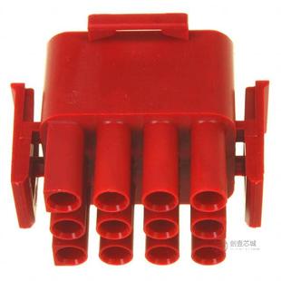 2全新CONN PLUG 12POS MNL 480708 RED正品 原装 94V