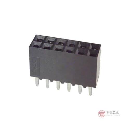 原装正品5-534236-6全新CONN RCPT 12POS 0.1 GOLD PCB