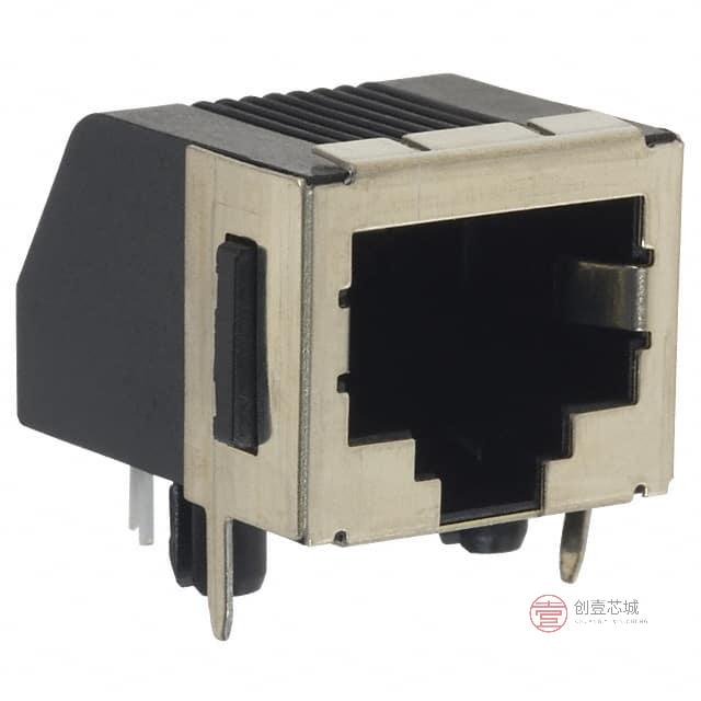 原装5555153-1全新CONN MOD JACK 8P8C R/A SHIELDED正品