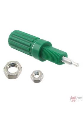 原装111-0104-001全新CONN BIND POST KNURLED GREEN正品