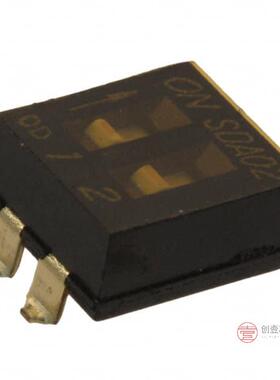 原装SDA02H0SBR全新SWITCH SLIDE DIP SPST 25MA 24V正品